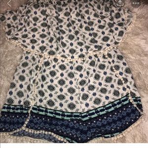 Rue 21 strapless romper